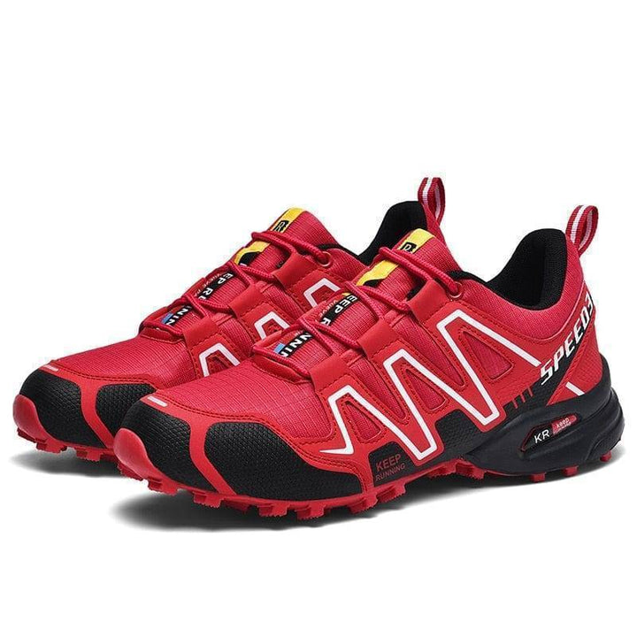 Adventure-ready unisex athletic shoes, perfect for trail running, hiking, and cycling.