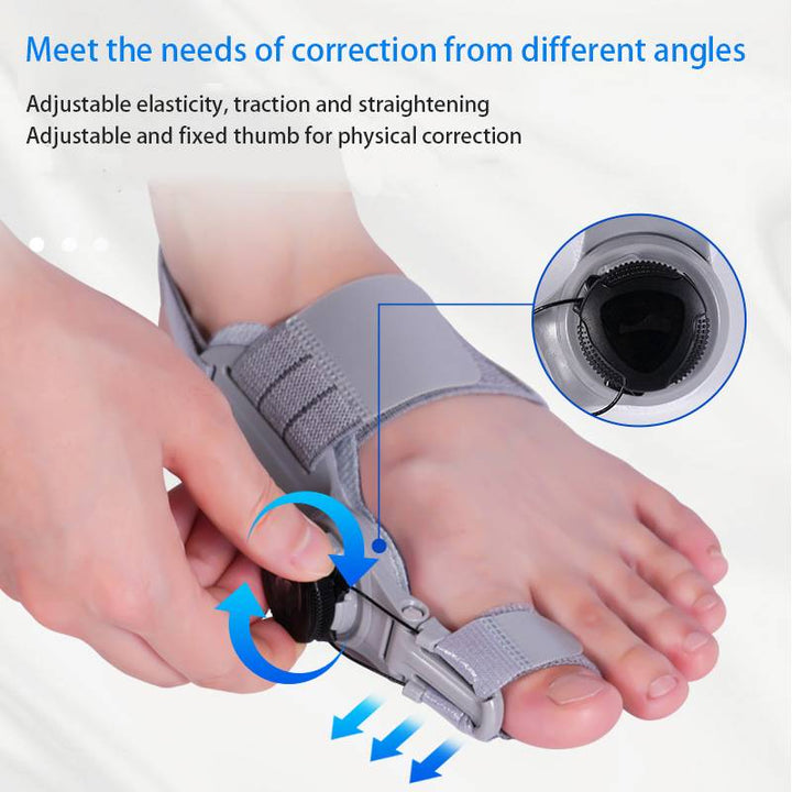Comfortable bunion corrector toe spacer offers gentle foot alignment & pain relief for bunions. Unisex design.