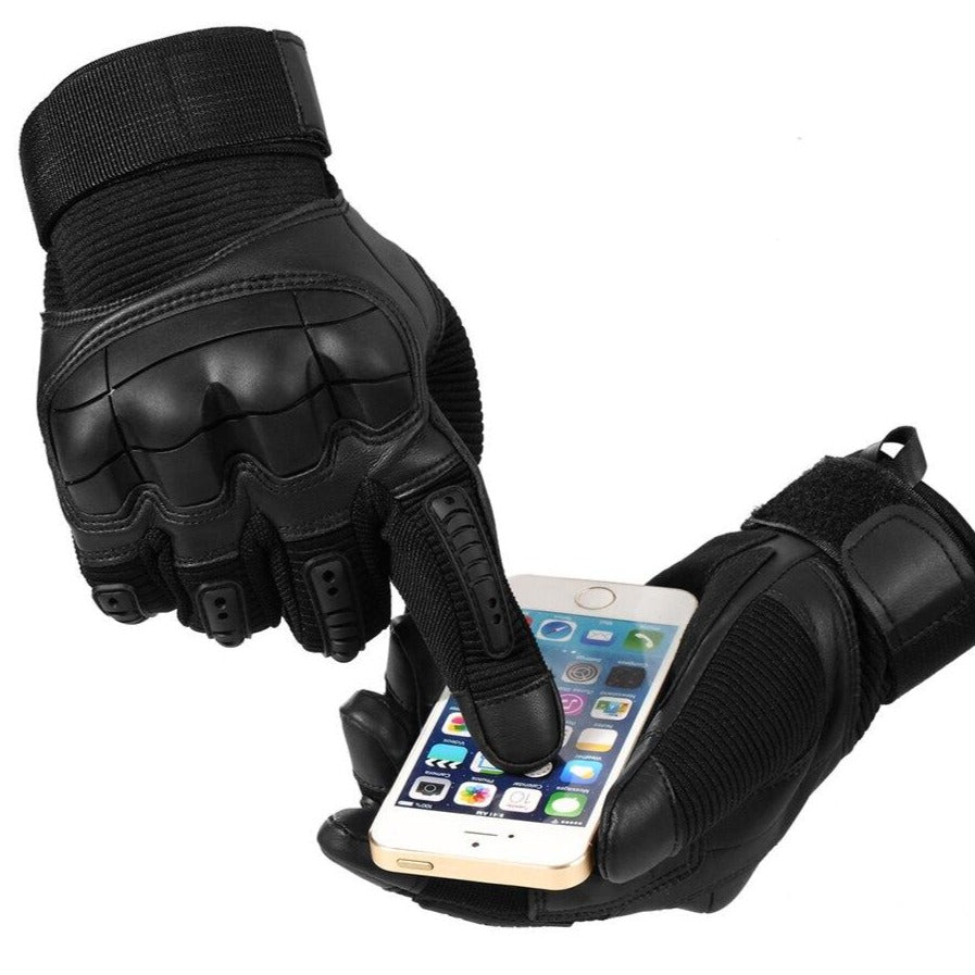 Durable unisex outdoor tactical gloves, perfect for multi-sport use, cycling, and winter activities