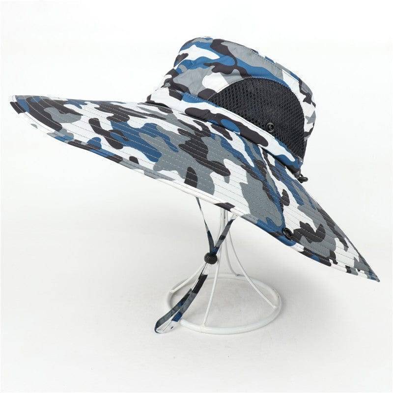 Unisex cotton bucket hat, offering sun protection for outdoor adventures, perfect for beach and summer wear