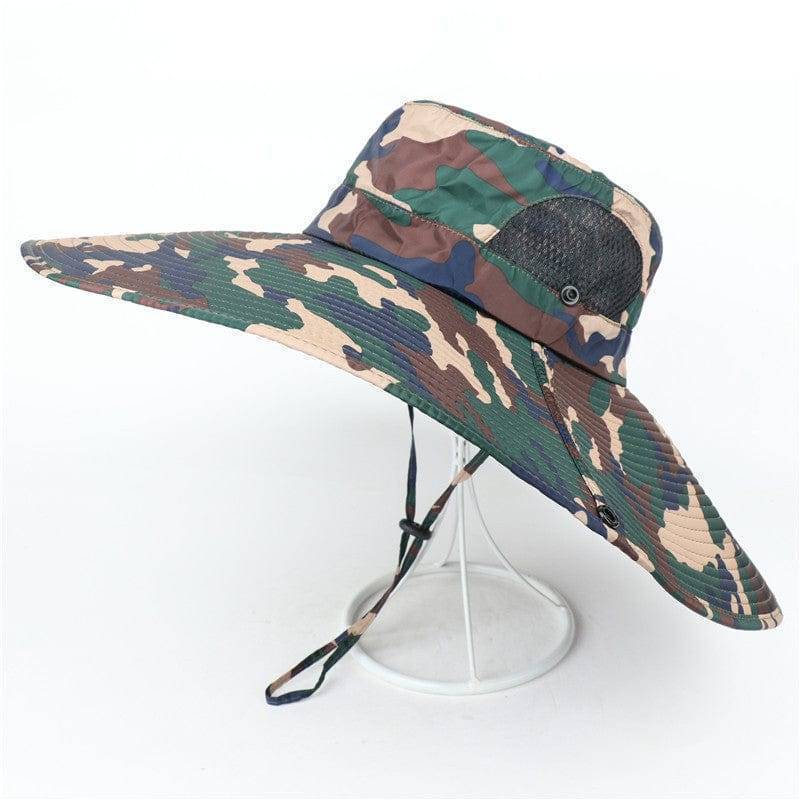 Summer unisex bucket hat, cotton sun protection for outdoor activities, great for beach and active wear