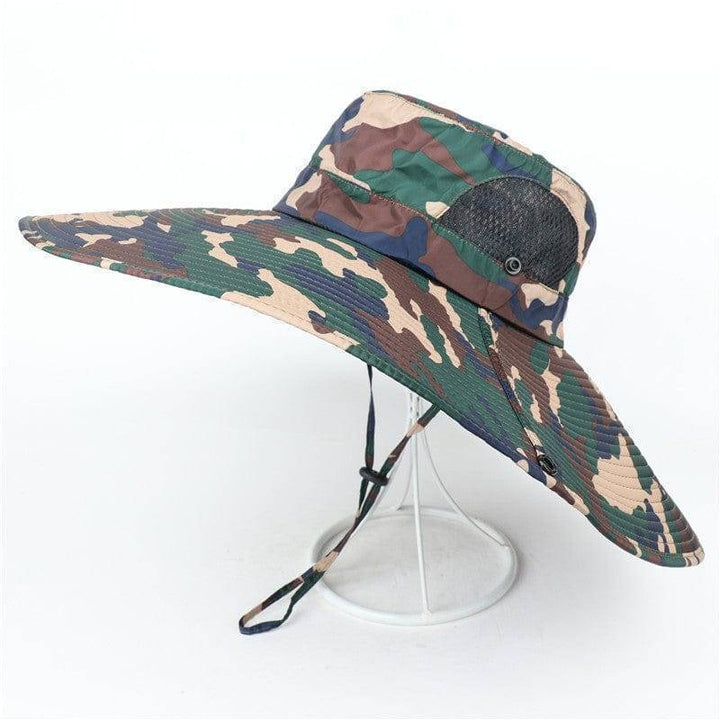 Summer unisex bucket hat, cotton sun protection for outdoor activities, great for beach and active wear