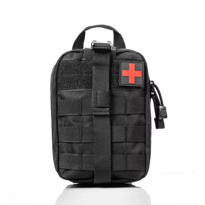 Unisex Outdoor Survival Master Kit in a rugged case, essential for camping, hiking, and emergency preparedness.