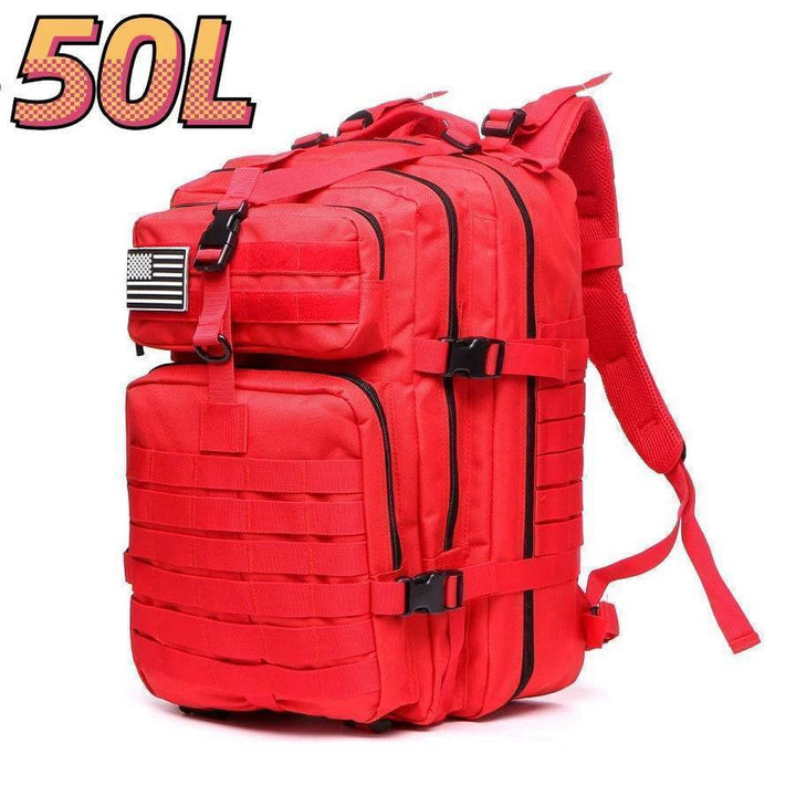 Unisex outdoor rucksack, waterproof material for all-weather protection