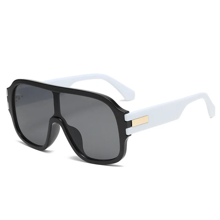 Durable oversized sunglasses featuring stylish gradient lenses, perfect for a modern unisex look.