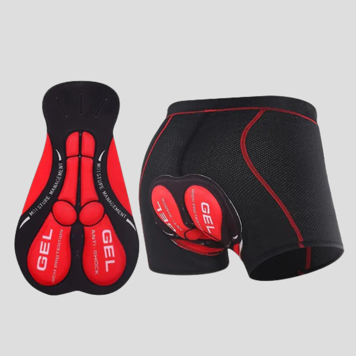 Comfortable unisex cycling shorts with advanced gel padding, ideal for bike riding & athletic performance.
