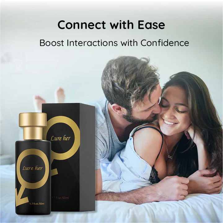 Person applying Unisex Pheromone Cologne, enhancing attraction, confidence, and relationships with its scent.