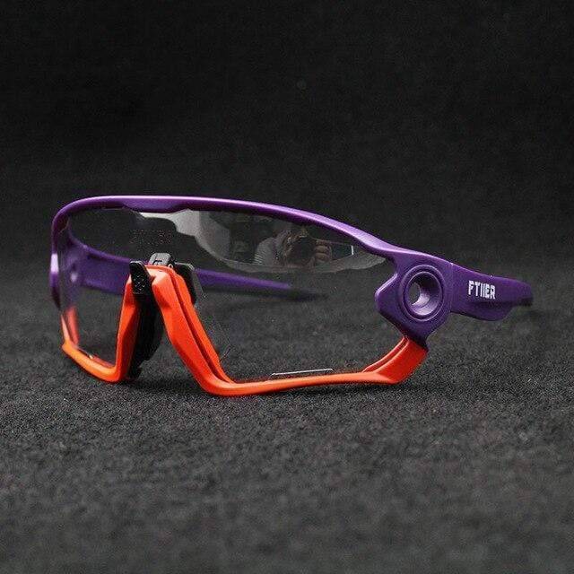 Outdoor hiking sunglasses, photochromic with UV400 protection, unisex and comfortable