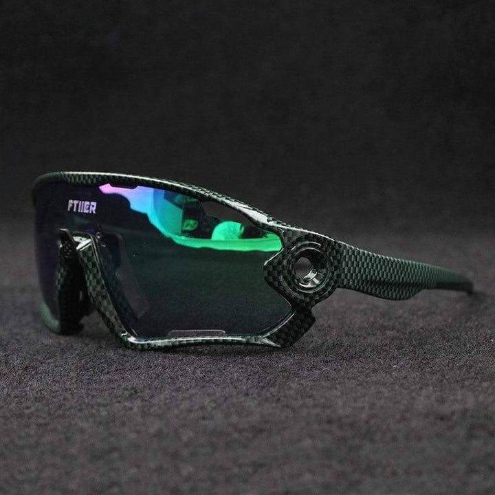 Unisex photochromic sunglasses offering UV400 protection, versatile for any outdoor sport