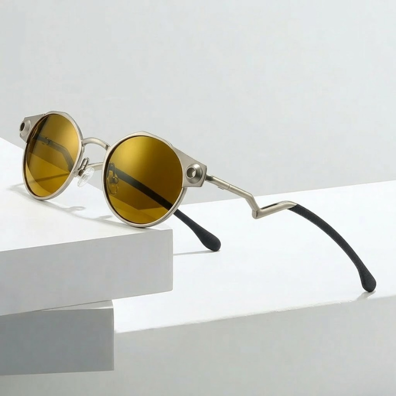 Lightweight polarized sunglasses for cycling & hiking, offering superior UV protection & comfort.