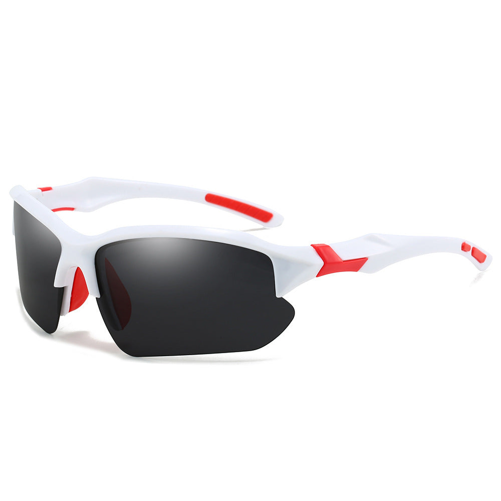 Durable unisex polarized sunglasses with 100% UV protection, ideal for driving, trekking, and outdoor sports.