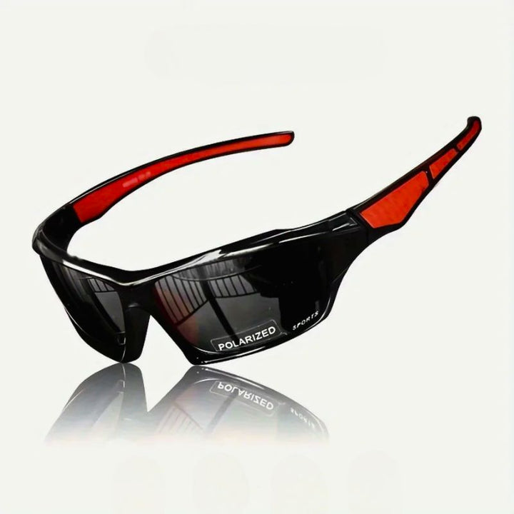 Lightweight athletic unisex polarized sunglasses for outdoor sports, with full UV protection and anti-glare.