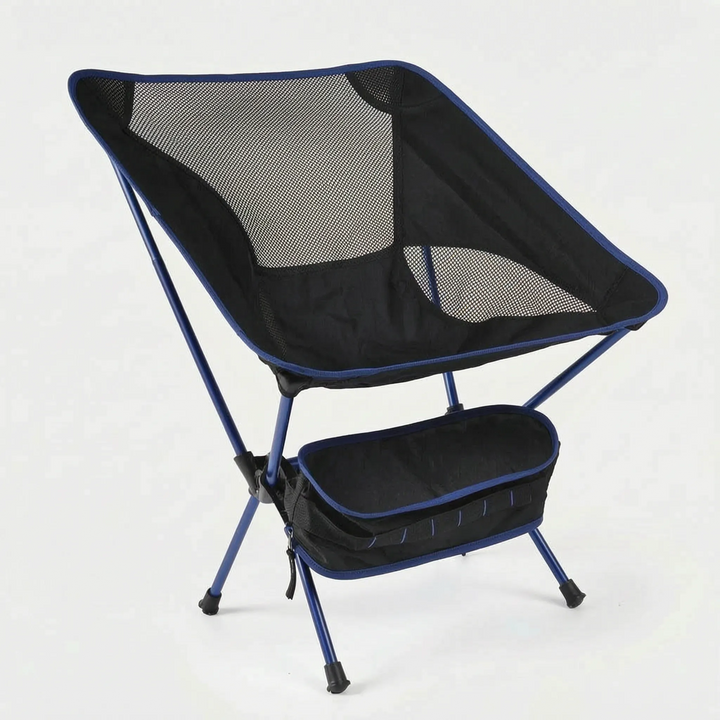 Versatile portable folding chair for outdoor events, camping, beach & more. Lightweight, compact travel seating.