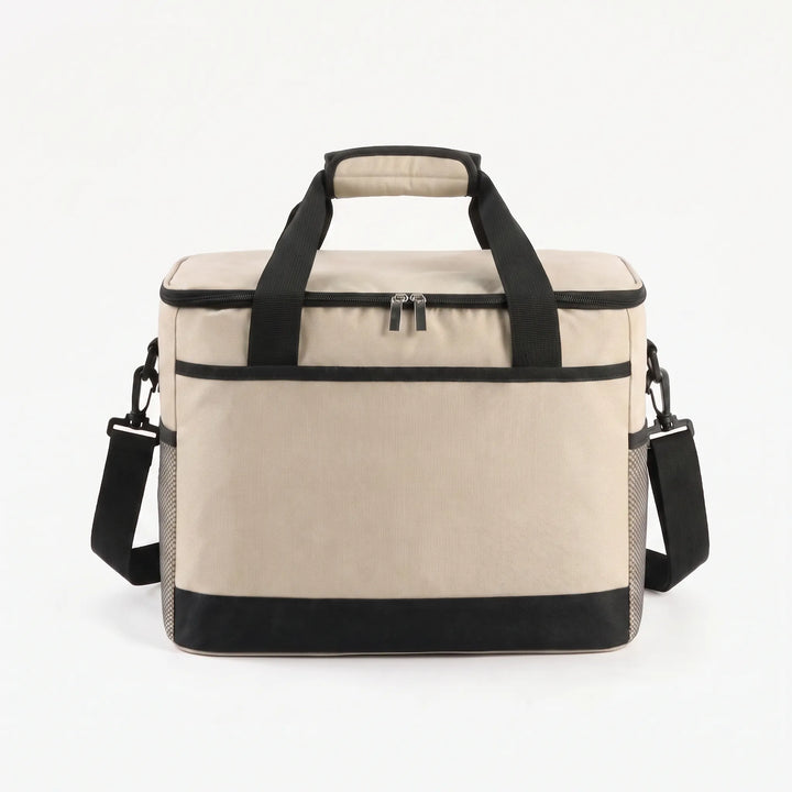 Insulated lunch bag for men & women, keeping office meals fresh. Ideal for work, school, and daily commutes.