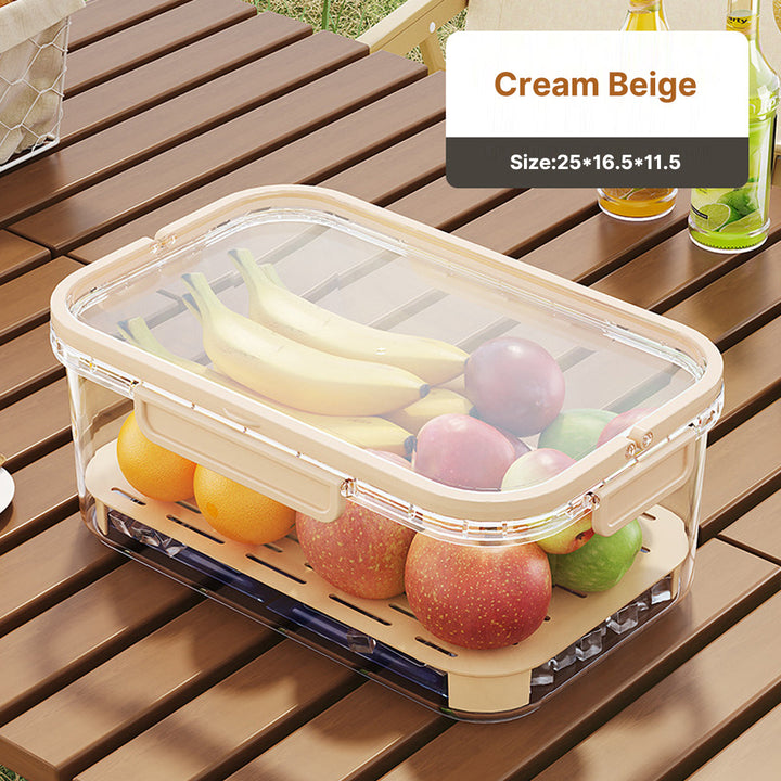 Unisex leakproof food organizer, perfect for keeping meals fresh during camping trips.