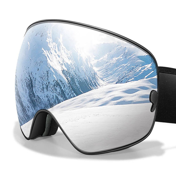 Reliable outdoor gear: anti-fog, UV400, night vision unisex ski goggles for ultimate protection.