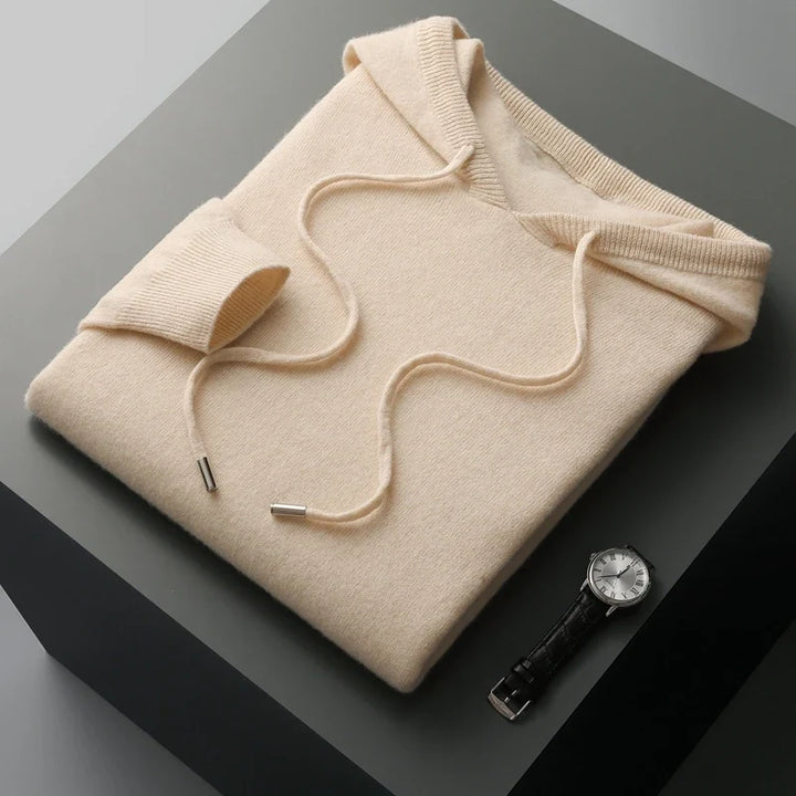 Warm Unisex Pullover Hoodie, a soft-touch winter essential. Premium hooded sweatshirt for cozy fall fashion.