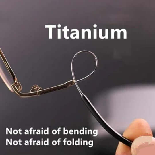 Lightweight & flexible unisex progressive multifocal glasses for optimal reading, distance, and daily vision.
