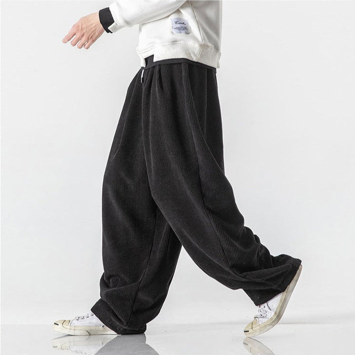 Comfortable unisex relaxed fit sweatpants, versatile bottom wear for everyday style.