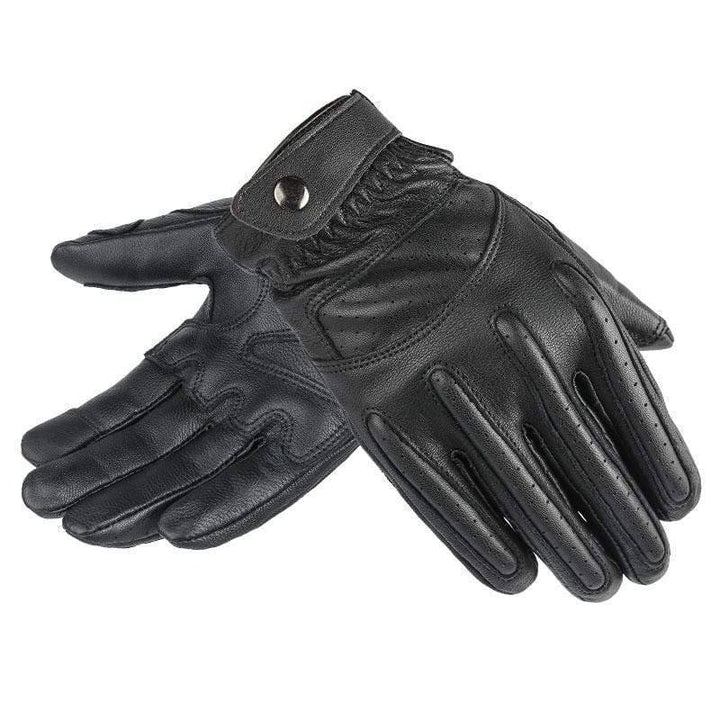 Retro cycling gloves, brown with classic styling, designed for unisex fit and optimal riding performance.