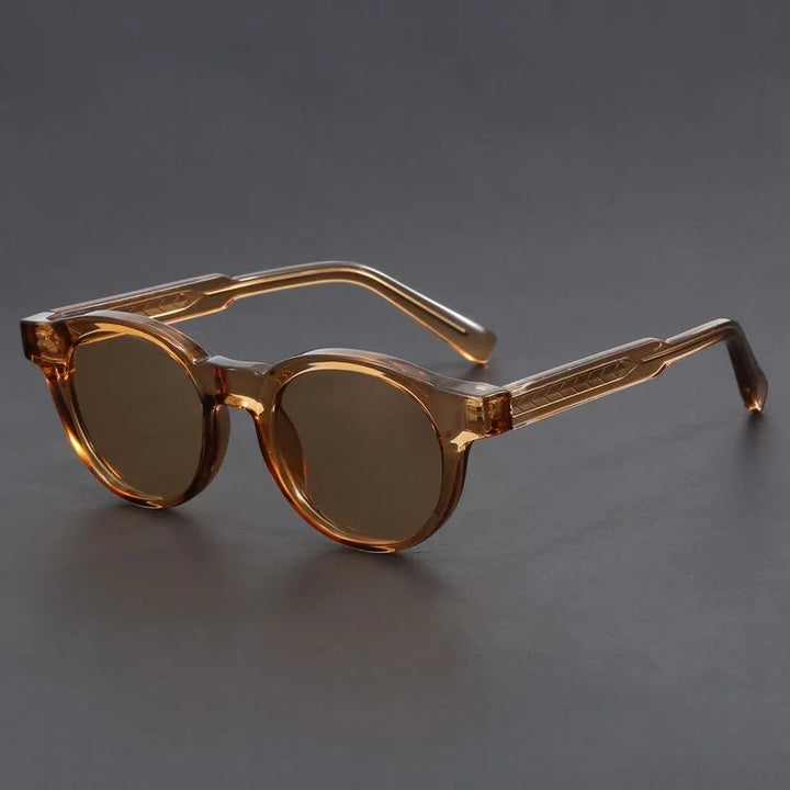 Timeless retro round sunglasses with UV protection. Unisex eyewear, perfect for any season.