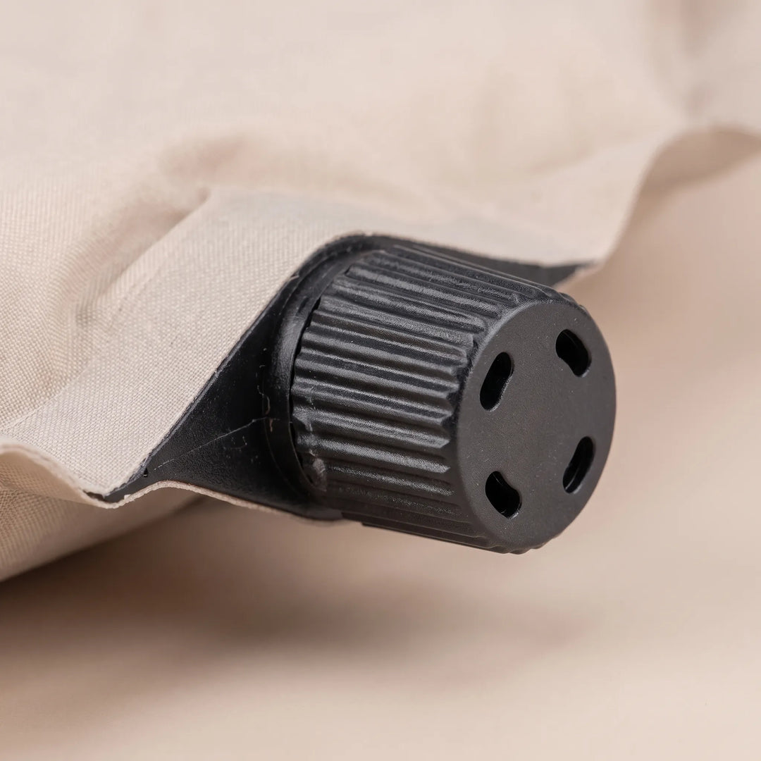 Comfortable self-inflating foam sleeping pad with durable material, ideal for camping, hiking, and travel.