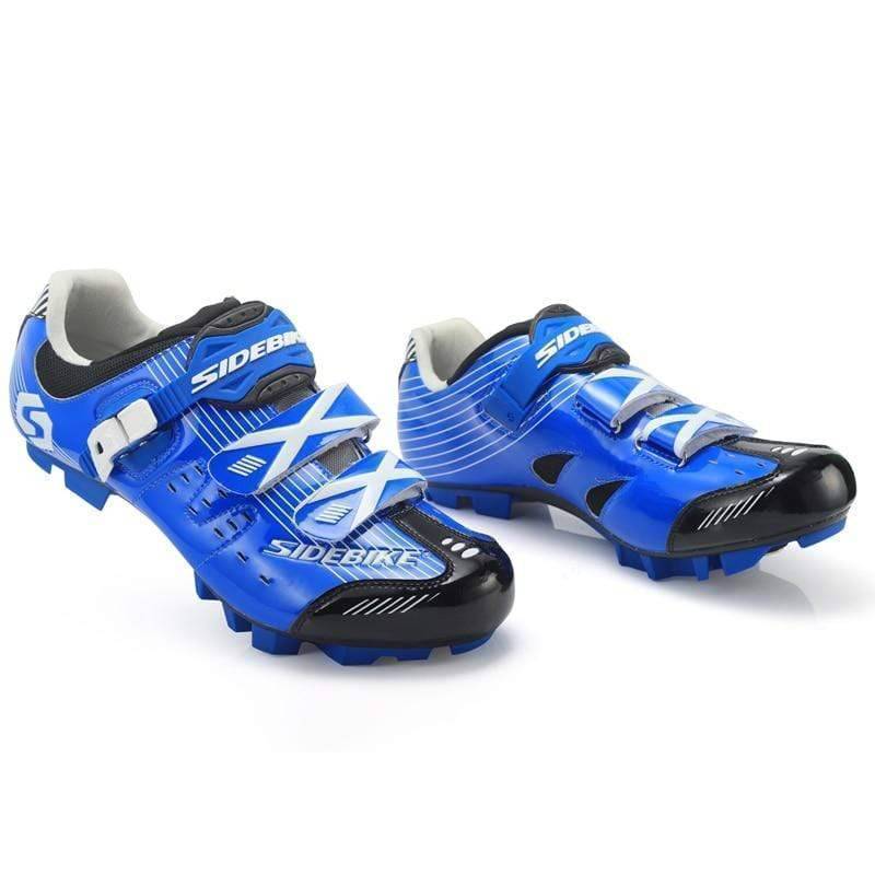 Breathable unisex athletic road cycling shoes, featuring a self-locking mechanism for secure fit and power transfer.