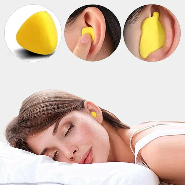 Unisex SilentComfort noise-cancelling earplugs, perfect for achieving peace and quiet.
