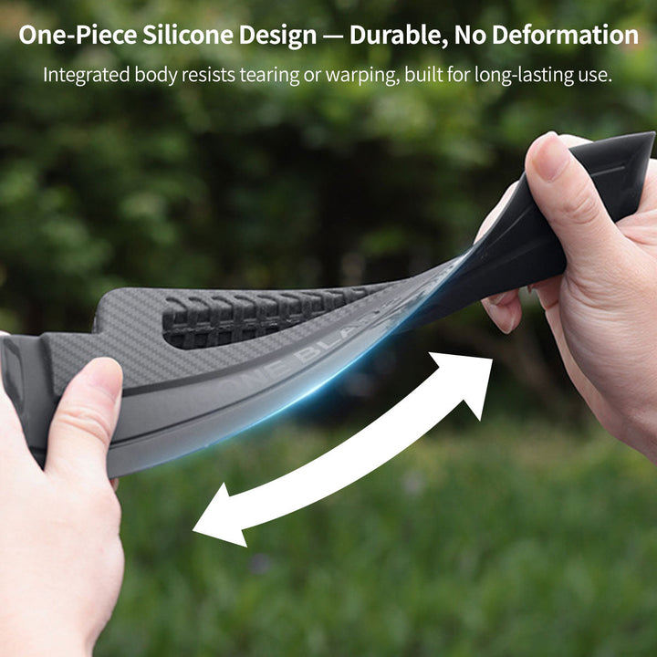 Scratch-free silicone car window wiper, a versatile tool for auto detailing and home cleaning tasks.