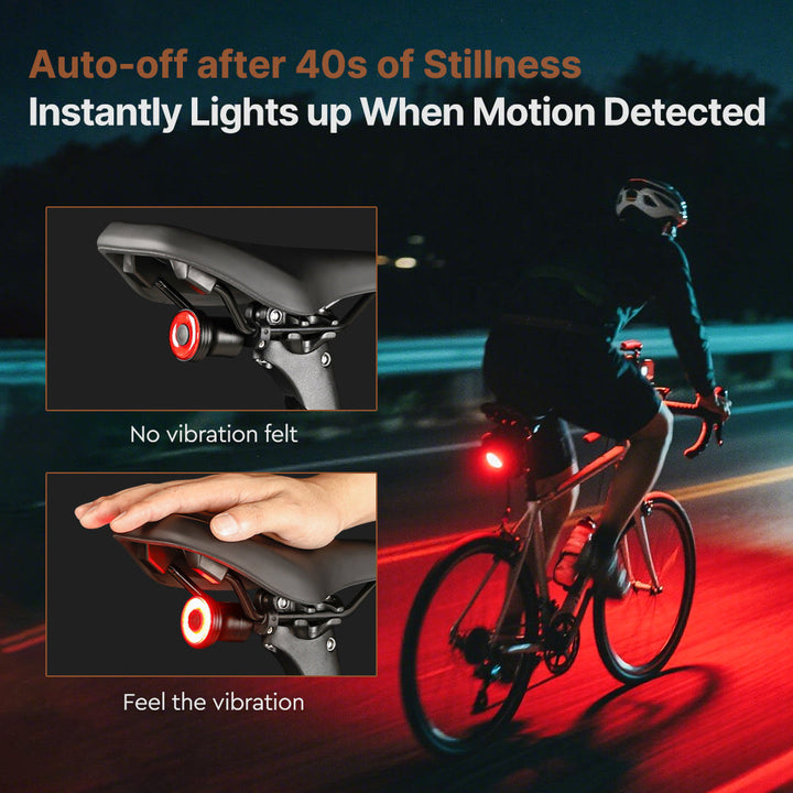 Unisex Smart Motion Sensing Bike Tail Light
