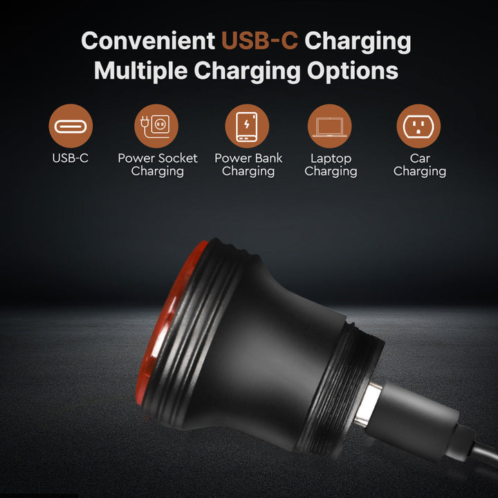 Unisex Smart Motion Sensing Bike Tail Light