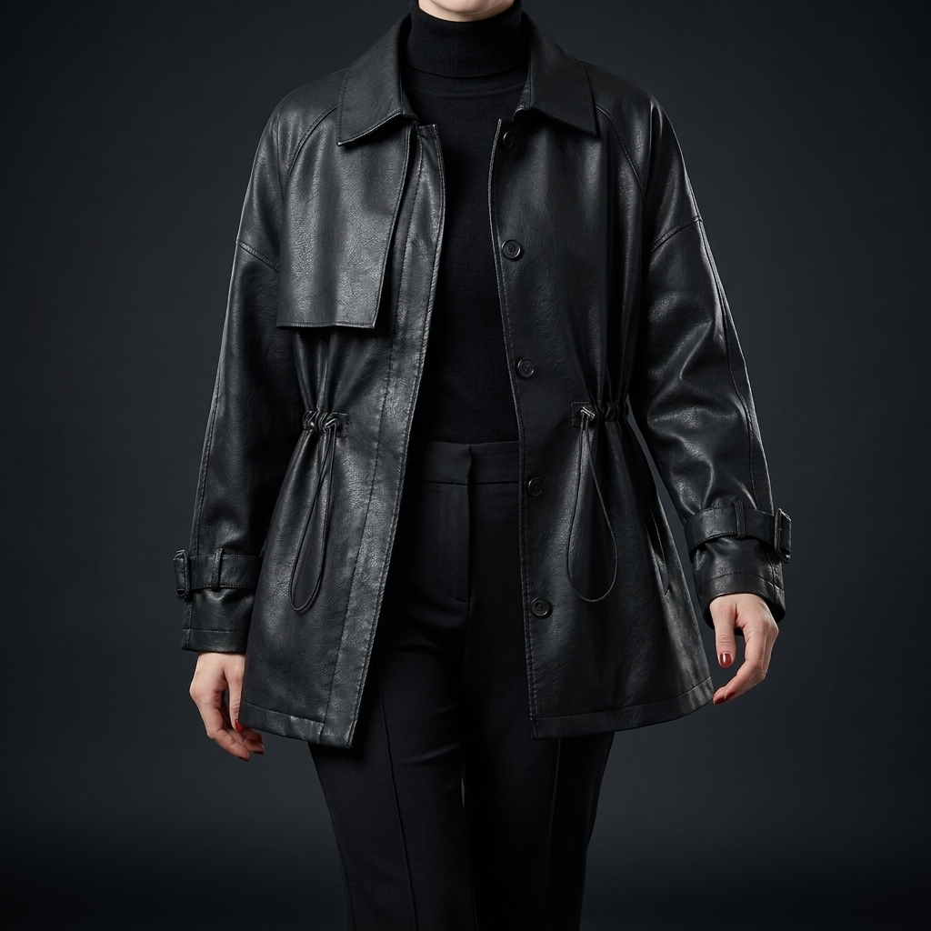 Unisex Smooth Finish Urban Jacket, modern outerwear for sleek, everyday comfort and versatile urban style.