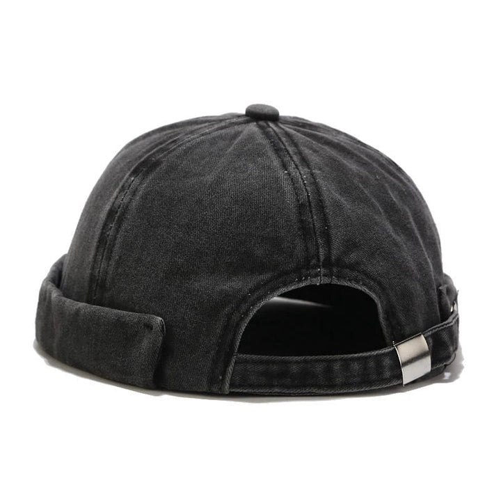 Stylish unisex soft cotton beanie, breathable for fall/winter fashion. Adjustable casual headwear.