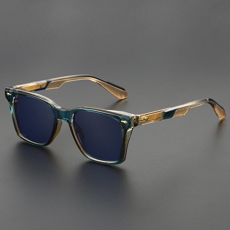 Unisex Solar Frost square eyewear, designed with a frosted frame for ultimate sun protection.