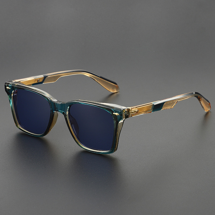 Unisex Solar Frost square eyewear, designed with a frosted frame for ultimate sun protection.