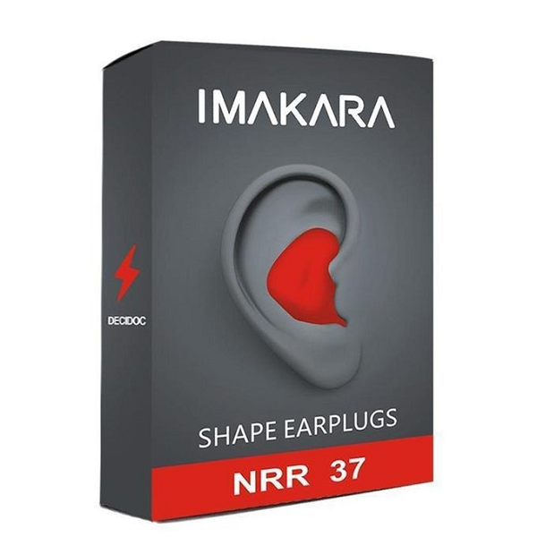 High-fidelity soundproof earplugs for noise reduction, ideal for sleeping, studying, or work. Reusable silicone.