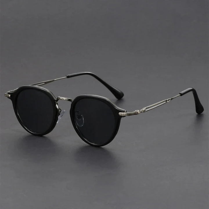 Stylish unisex accessory: UV protection sunglasses featuring a durable metal frame.