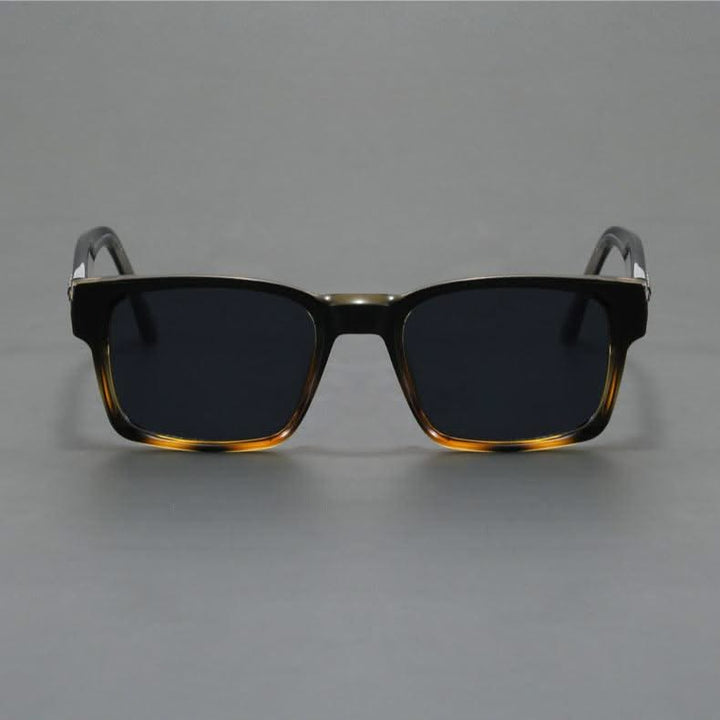 Statement eyewear: Unisex squared frame sunglasses with high UV protection for ultimate style.