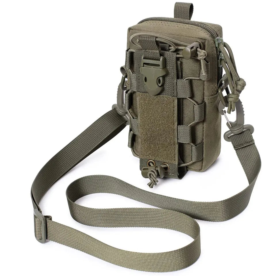 Modern military style fanny pack, blending functionality with a discreet look for concealed carry