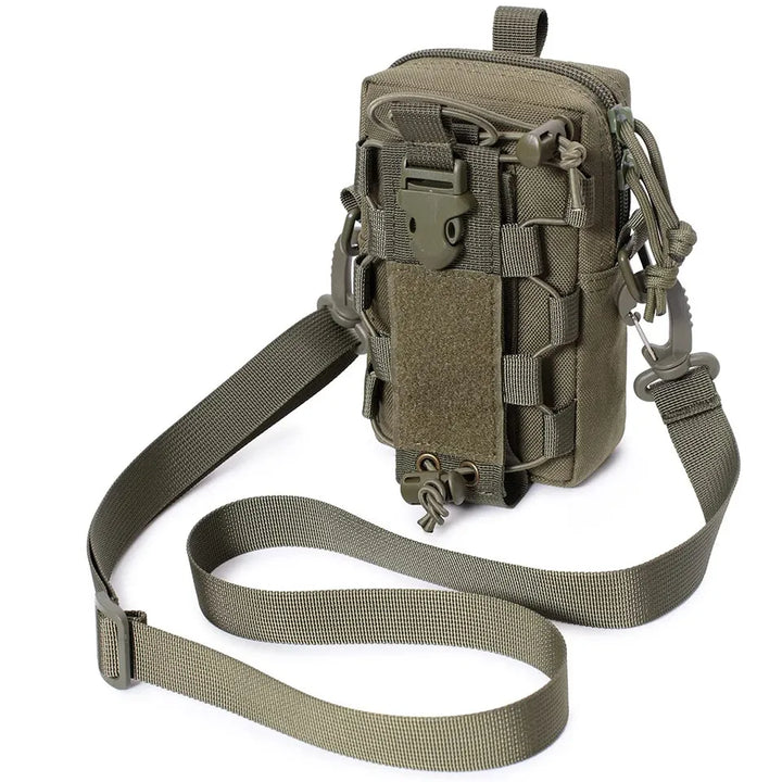 Modern military style fanny pack, blending functionality with a discreet look for concealed carry