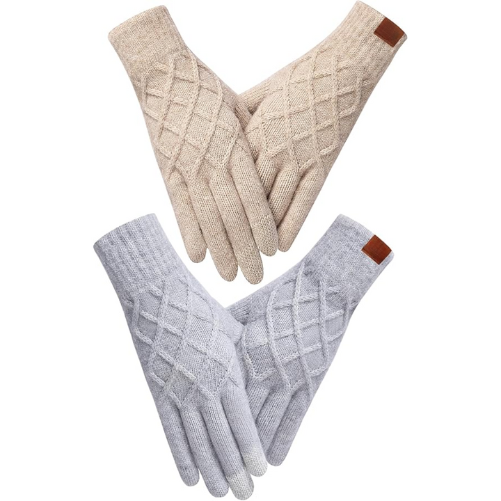 Durable thermal touchscreen winter gloves for hiking, cycling, and other cold weather outdoor adventures.