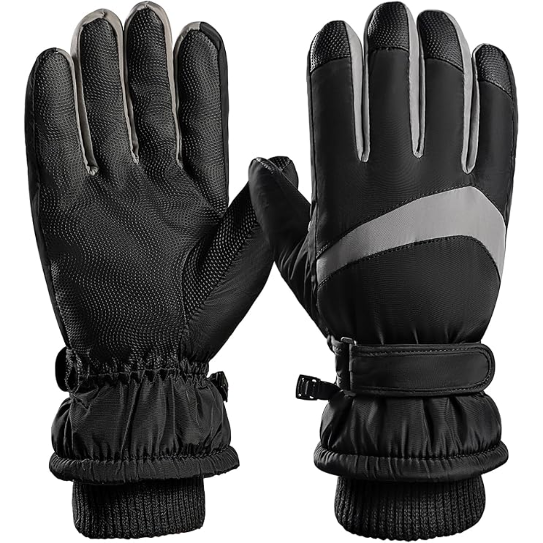 Durable unisex winter gloves with ThermaTouch technology, ideal for smartphone use in cold.