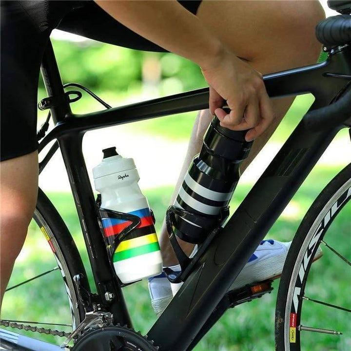 Leak-proof 610ml silicone cycling water bottle, perfect bike accessory for outdoor gear