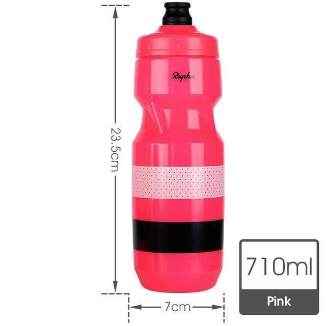 Lightweight sports water bottle, 710ml, a durable and leak-proof cycling hydration solution