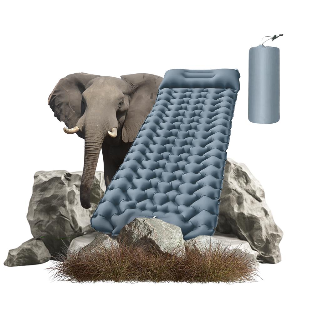 Unisex ultralight compact sleeping pad for camping & hiking, portable air mattress