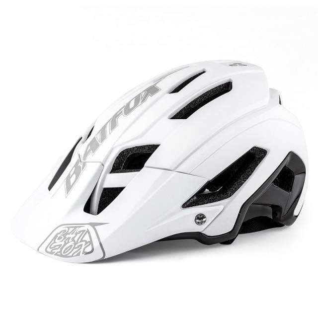 Rear view of an ultralight cycling helmet, designed for maximum breathability during outdoor sports.