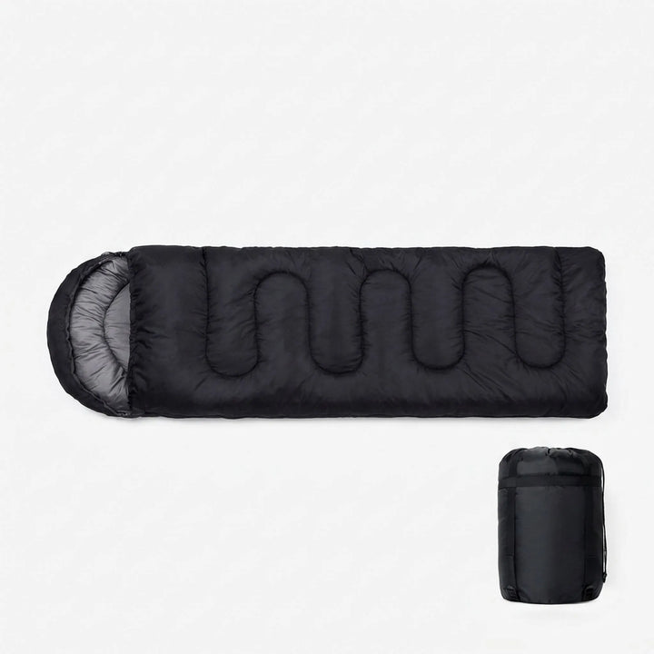 Essential ultralight sleeping bag for unisex campers & hikers. Durable, portable gear for any outdoor adventure.