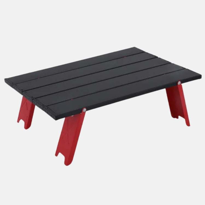 Compact foldable table, essential camping accessories for lightweight outdoor use