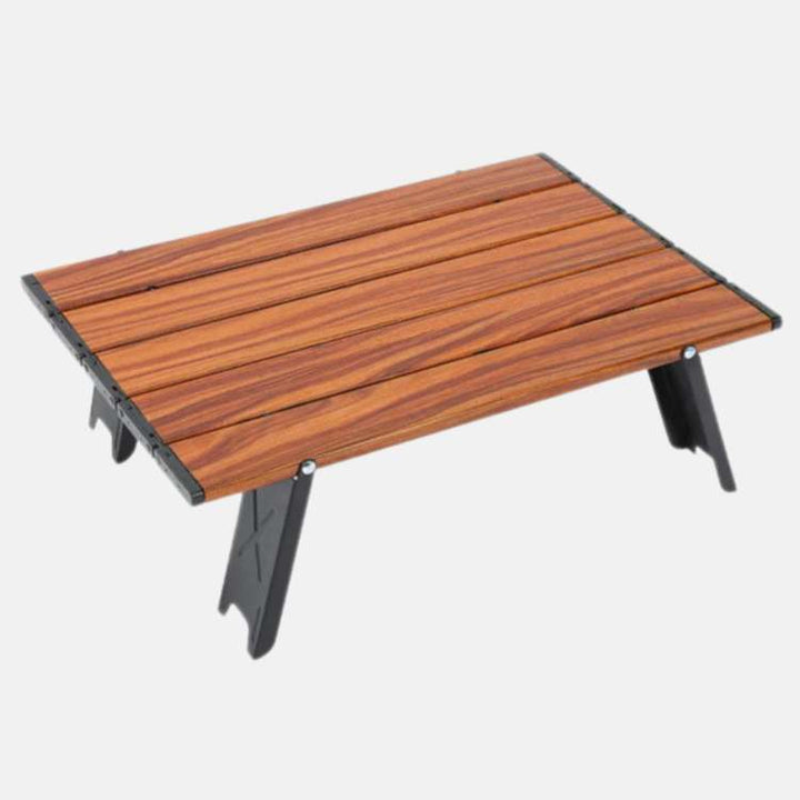 Aluminum portable folding picnic table, a lightweight and essential piece of camping gear