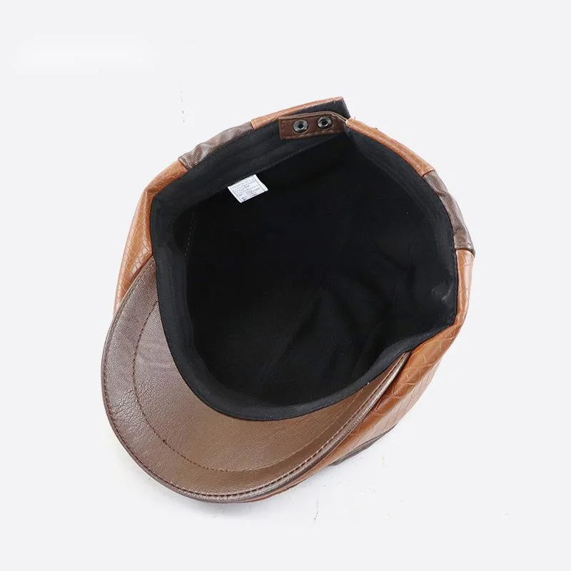Stylish unisex baseball cap made from vegan leather. Features an adjustable fit for ultimate comfort.